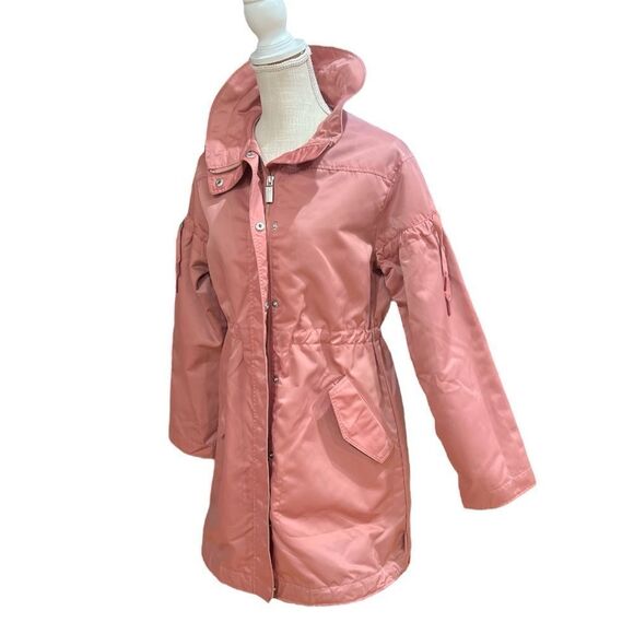 Hunter Refined Drawcord Coat in Pale Rose Size XS - Picture 8 of 10